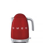 Smeg 50's Style Retro Variable Temperature Kettle - Fiery Red