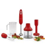 Smeg - Hand Blender Set - Red